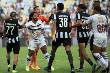 Rio de Janeiro (RJ), 03.03.2024 - FLUMINENSE x BOTAFOGO - Maracan 'da Campeonato Carioca için Fluminense x Botafogo eşleşmesi.                    