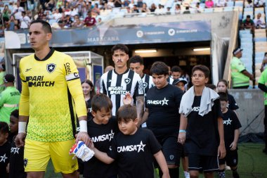 Rio de Janeiro (RJ), 03.03.2024 - FLUMINENSE x BOTAFOGO - Maracan 'da Campeonato Carioca için Fluminense x Botafogo eşleşmesi.                    
