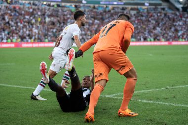 Rio de Janeiro (RJ), 03.03.2024 - FLUMINENSE x BOTAFOGO - Maracan 'da Campeonato Carioca için Fluminense x Botafogo eşleşmesi.                    