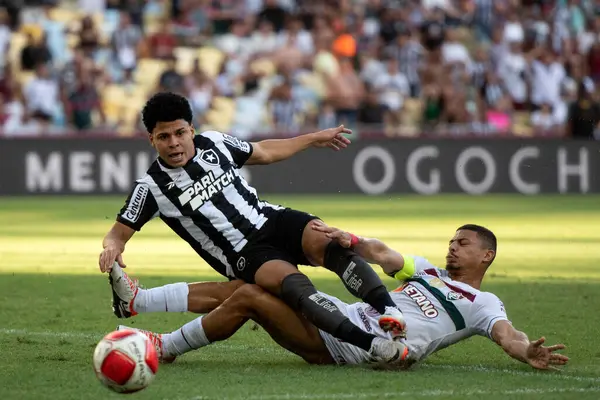 Rio Janeiro 2024 Fluminense Botafogo Partita Tra Fluminense Botafogo Maracan — Foto Stock