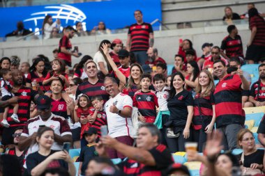 Rio de Janeiro, Rio de Janeiro, Brezilya - 31 Ağustos 2025. Flamengo x Gremio Maracana Stadyumu 'nda.                    