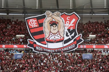 Rio de Janeiro, Rio de Janeiro, Brezilya - 31 Ağustos 2025. Flamengo x Gremio Maracana Stadyumu 'nda.                    