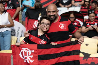 Rio de Janeiro, Rio de Janeiro, Brezilya - 31 Ağustos 2025. Flamengo x Gremio Maracana Stadyumu 'nda.                    