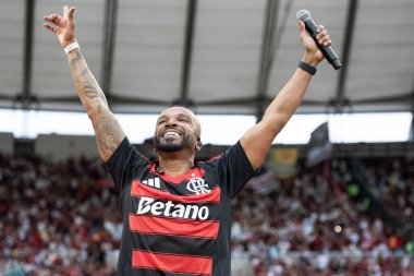 Rio de Janeiro, Rio de Janeiro, Brezilya - 31 Ağustos 2025. Flamengo x Gremio Maracana Stadyumu 'nda.                    