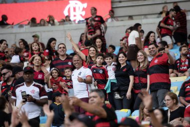Rio de Janeiro, Rio de Janeiro, Brezilya - 31 Ağustos 2025. Flamengo x Gremio Maracana Stadyumu 'nda.                    