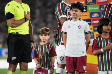 Rio de Janeiro, Rio de Janeiro, Brezilya - 10 Eylül 2025. Fluminense x Bahia Maracana Stadyumu.            