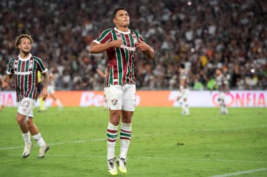 Rio de Janeiro, Rio de Janeiro, Brezilya - 10 Eylül 2025. Fluminense x Bahia Maracana Stadyumu.            