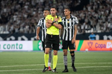 Rio de Janeiro, Rio de Janeiro, Brezilya - 11 Eylül 2025. Botafogo x Vasco Nilton Santos Stadyumu 'nda.                      