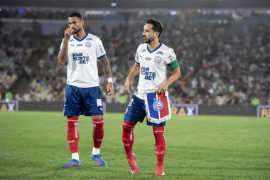 Rio de Janeiro, Rio de Janeiro, Brezilya - 10 Eylül 2025. Fluminense x Bahia Maracana Stadyumu.            