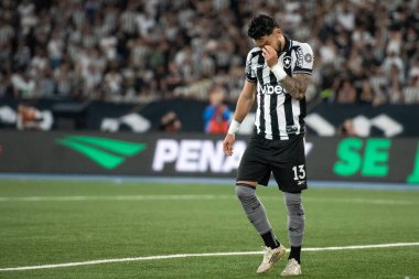 Rio de Janeiro, Rio de Janeiro, Brezilya - 11 Eylül 2025. Botafogo x Vasco Nilton Santos Stadyumu 'nda.                      