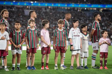 Rio de Janeiro, Rio de Janeiro, Brezilya - 10 Eylül 2025. Fluminense x Bahia Maracana Stadyumu.            