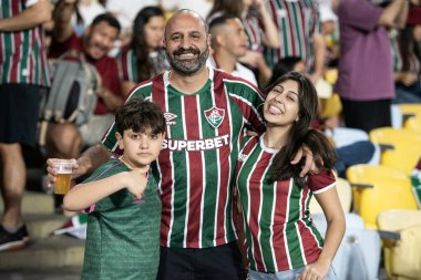 Rio de Janeiro, Rio de Janeiro, Brezilya - 10 Eylül 2025. Fluminense x Bahia Maracana Stadyumu.            
