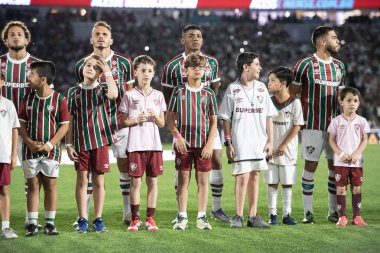 Rio de Janeiro, Rio de Janeiro, Brezilya - 10 Eylül 2025. Fluminense x Bahia Maracana Stadyumu.            