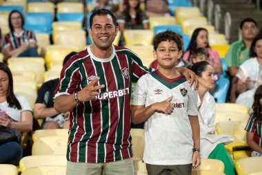 Rio de Janeiro, Rio de Janeiro, Brezilya - 10 Eylül 2025. Fluminense x Bahia Maracana Stadyumu.            
