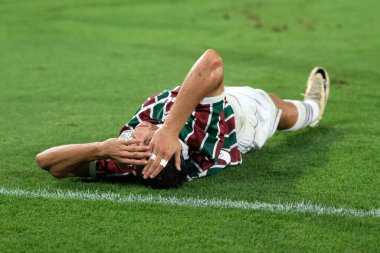 Rio de Janeiro, Rio de Janeiro, Brezilya - 10 Eylül 2025. Fluminense x Bahia Maracana Stadyumu.            