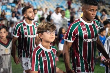 Rio de Janeiro, Rio de Janeiro, Brezilya - 10 Eylül 2025. Fluminense x Bahia Maracana Stadyumu.            