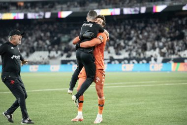 Rio de Janeiro, Rio de Janeiro, Brezilya - 11 Eylül 2025. Botafogo x Vasco Nilton Santos Stadyumu 'nda.                      