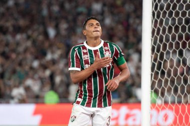 Rio de Janeiro, Rio de Janeiro, Brezilya - 10 Eylül 2025. Fluminense x Bahia Maracana Stadyumu.            