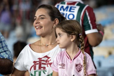 Rio de Janeiro, Rio de Janeiro, Brezilya - 10 Eylül 2025. Fluminense x Bahia Maracana Stadyumu.            