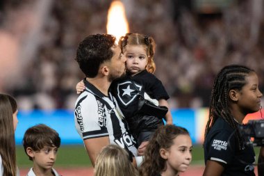 Rio de Janeiro, Rio de Janeiro, Brezilya - 11 Eylül 2025. Botafogo x Vasco Nilton Santos Stadyumu 'nda.                      