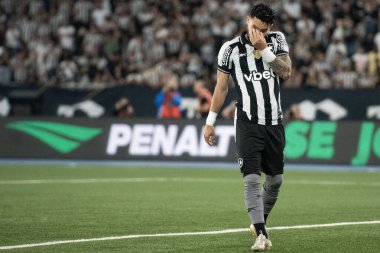 Rio de Janeiro, Rio de Janeiro, Brezilya - 11 Eylül 2025. Botafogo x Vasco Nilton Santos Stadyumu 'nda.                      