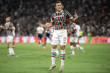 Rio de Janeiro, Rio de Janeiro, Brezilya - 10 Eylül 2025. Fluminense x Bahia Maracana Stadyumu.            