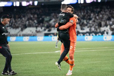 Rio de Janeiro, Rio de Janeiro, Brezilya - 11 Eylül 2025. Botafogo x Vasco Nilton Santos Stadyumu 'nda.                      