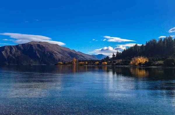 Lago Wakatipu Cerca Queenstown Amanecer Isla Sur Nueva Zelanda — Foto de Stock
