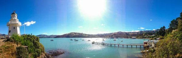 Akaroa feneri Akaroa, South Island, Yeni Zelanda