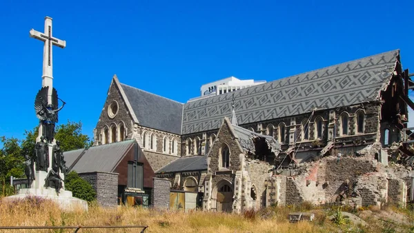 Náměstí Christchurch Jižní Ostrov Nový Zéland — Stock fotografie
