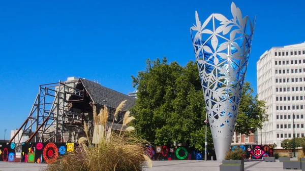 Katedralen Christchurch Sydön Nya Zeeland — Stockfoto