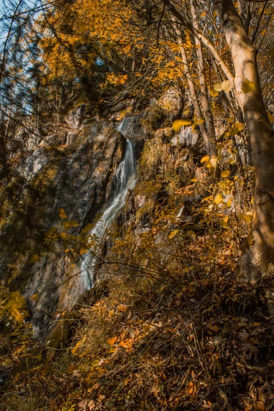 Cachoeira Koenigshuette Durante Outono Parque Nacional Das Montanhas Harz Alemanha — Fotografia de Stock