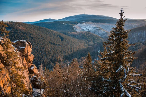 Rabenklippe Nationalpark Harz Deutschland — Stockfoto