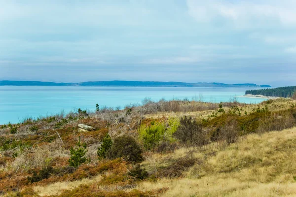 Vista sobre Lake Pukaki, South Island of New Zealand — Fotografia de Stock