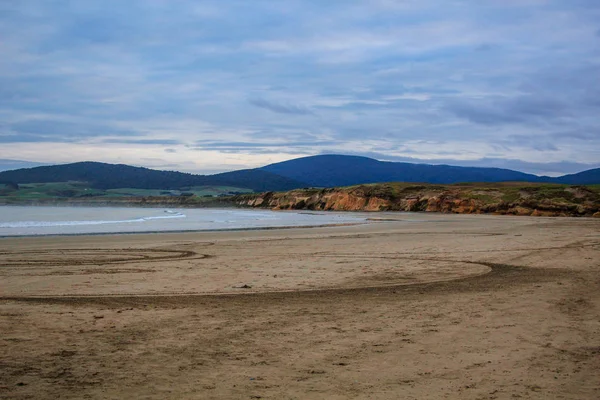 Monkey Island Beach en Southland, Isla Sur, Nueva Zelanda — Foto de Stock