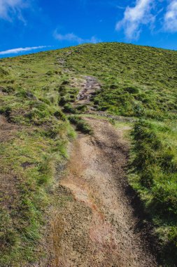Serra Devassa, Sao Miguel Island, Azores, Portekiz güzel manzara üzerinde görünümü