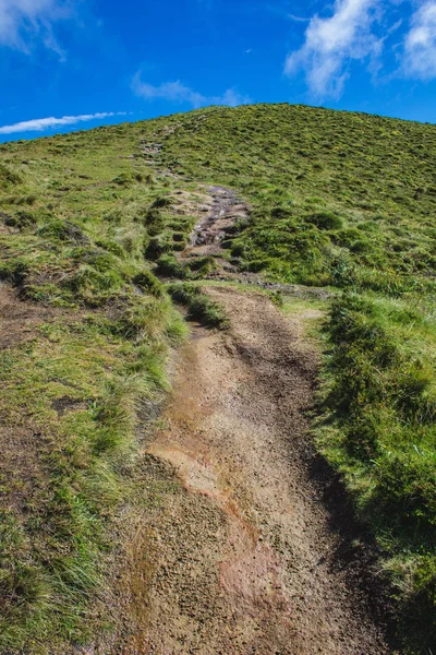 Vue sur le magnifique paysage de Serra Devassa, île de Sao Miguel, Açores, Portugal — Photo