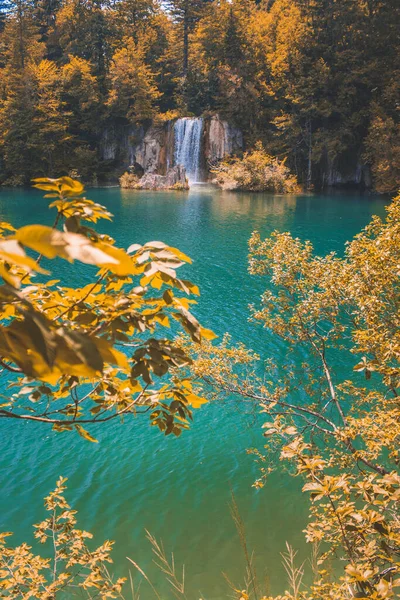 Malerische Landschaft Nationalpark Plitvicer Seen Kroatien — Stockfoto