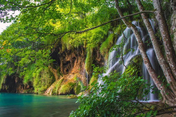 Malerische Landschaft Nationalpark Plitvicer Seen Kroatien — Stockfoto