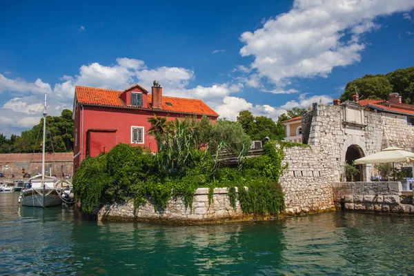 Vízpart Régi Város Zadar Horvátország — Stock Fotó