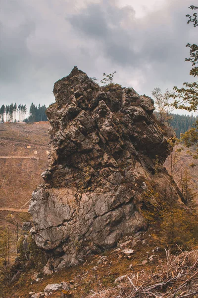 Jungfernklippe Parque Nacional Las Montañas Harz Alemania — Foto de Stock