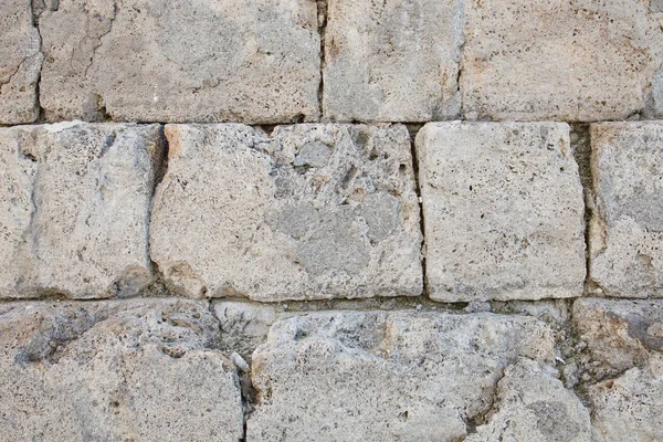 Detail of natural stone wall cladding