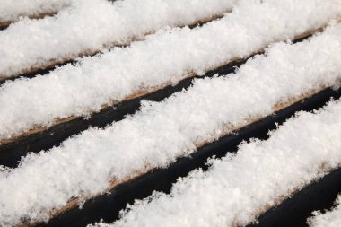 yeni kar yüzey dokusu