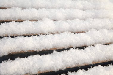 yeni kar yüzey dokusu