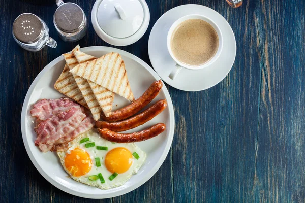 Fresco pequeno-almoço inglês — Fotografia de Stock