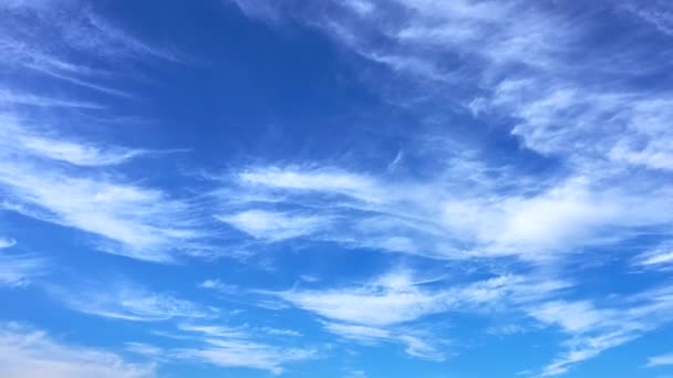 Nuvens Pacíficas Lapso Temporal Retroiluminadas Prazo Validade — Vídeo de Stock