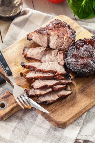 Carne de porco Char Siu - ombro de porco assado chinês — Fotografia de Stock