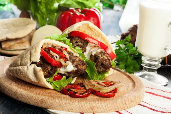 Sabroso kofta kebab — Foto de Stock