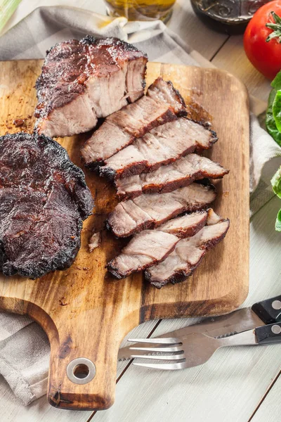 Carne de porco Char Siu - ombro de porco assado chinês — Fotografia de Stock