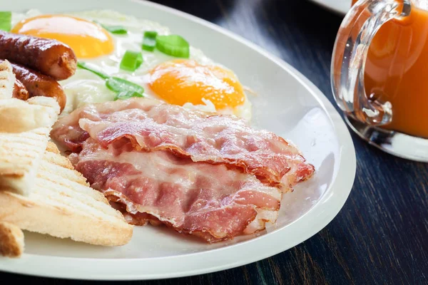 Fresh english breakfast — Stock Photo, Image